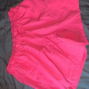 Silver Bait pink shorts